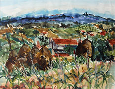 Link to Travels with Phil Gallery of Watercolours